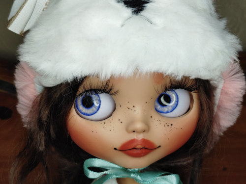 Custom Blythe doll, OOAK blythe, Blythe Custom, Blythe Doll, sweet baby fox